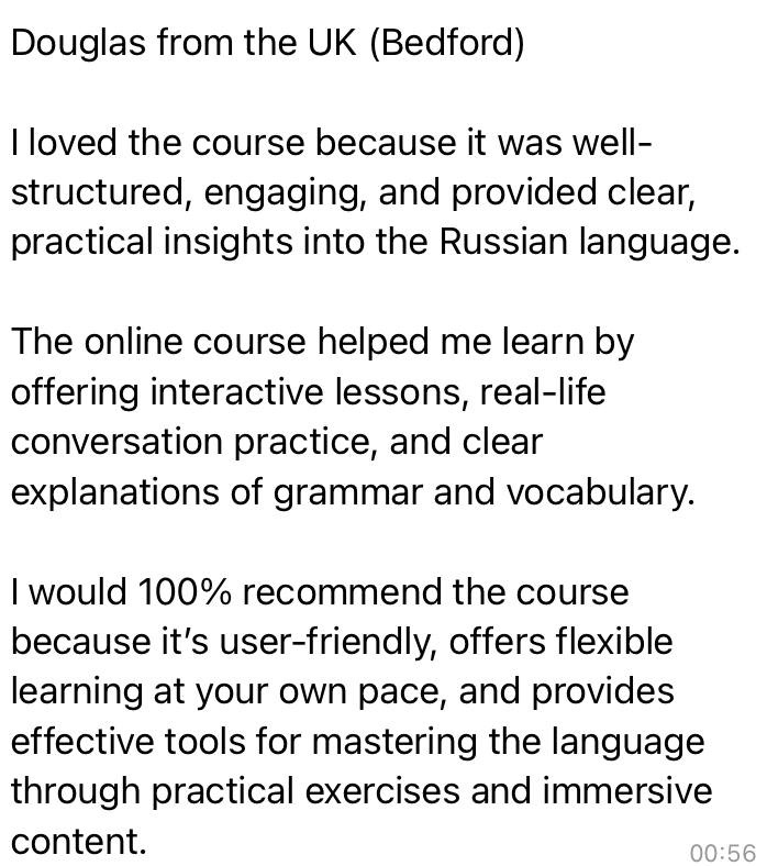 Student review