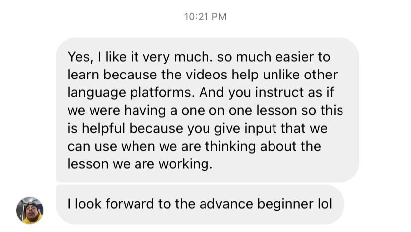 Student review